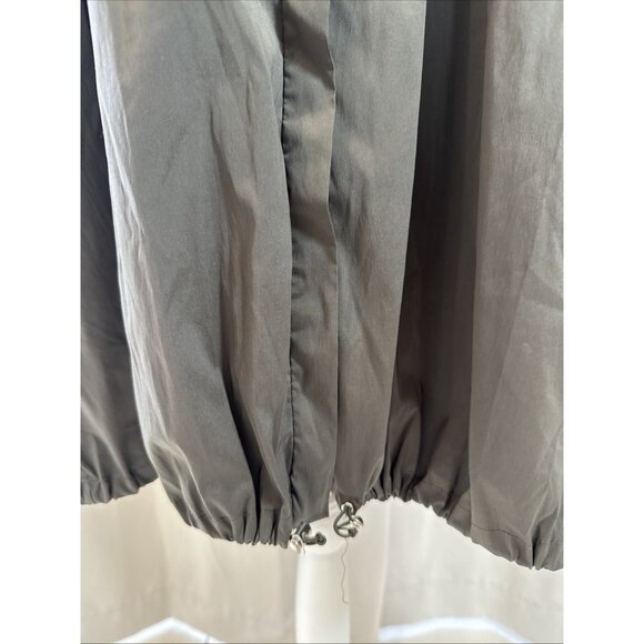 Alfani Gray Collared Short Sleeve Button-Down Shirt Dress Size 14 - Picture 5 of 11